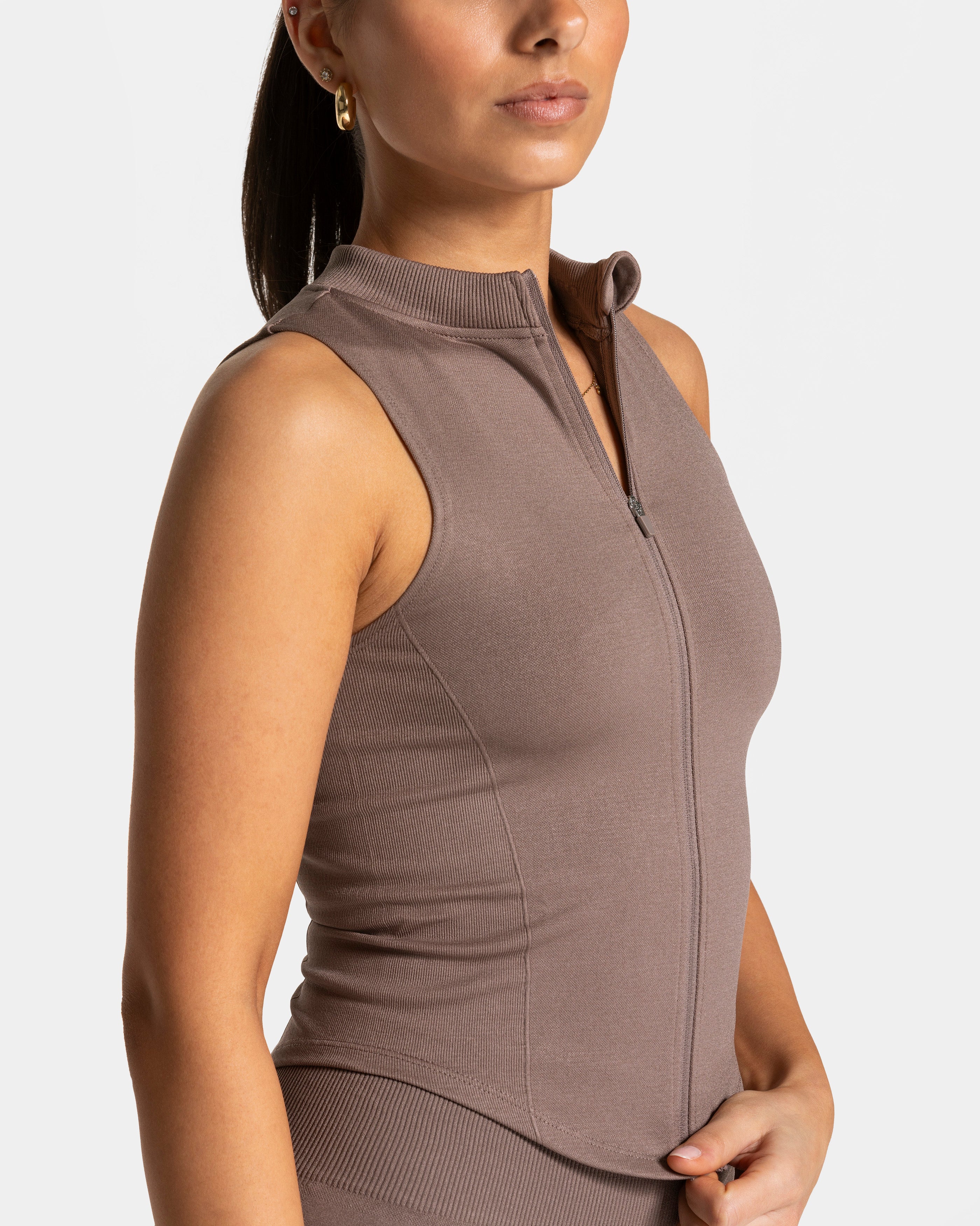 Timeless Pro Zip Tank  "Mokka"
