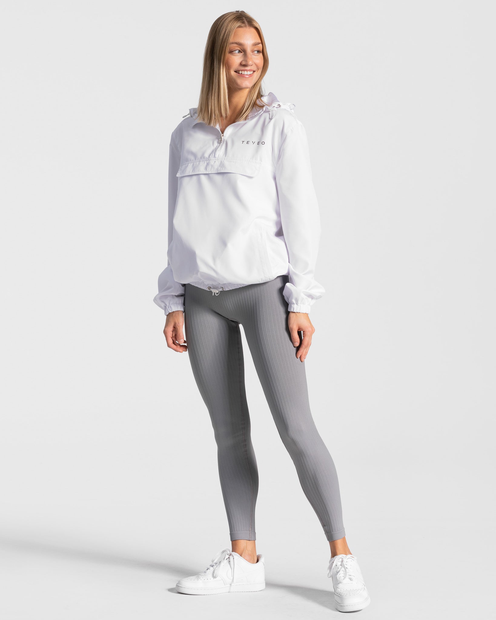 Statement Windbreaker "Weiß"
