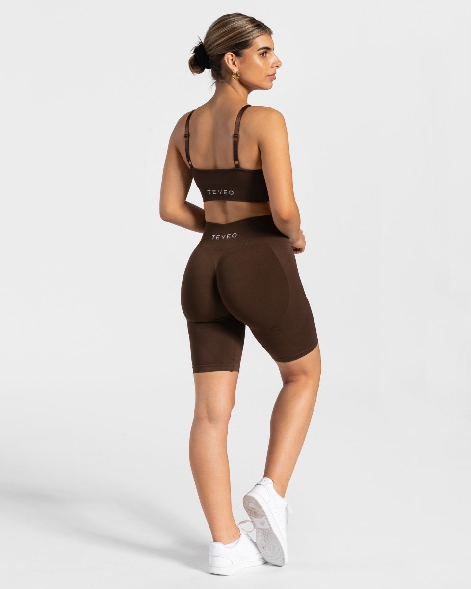 Charming Scrunch Shorts "Braun"