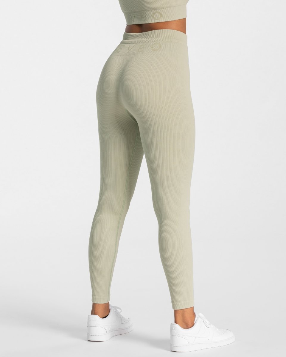 Ribbed Leggings "Salbei"