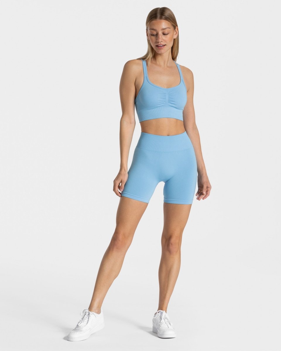 Timeless Scrunch Shorts "Babyblau"